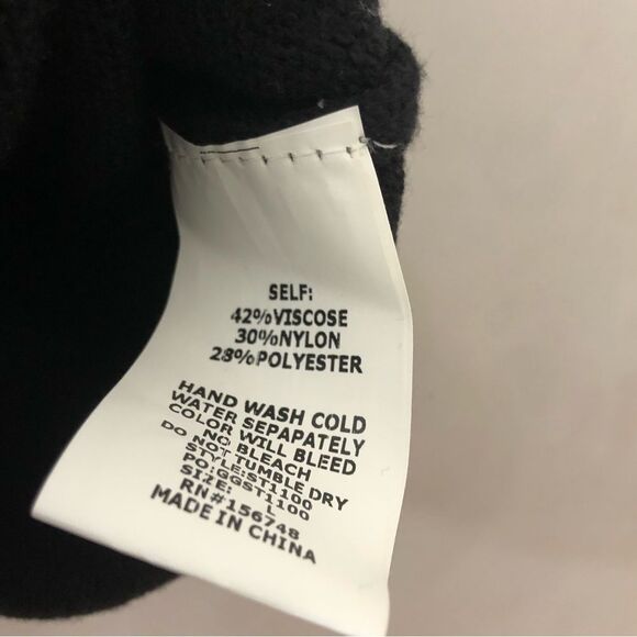 Rachael Sequin Sleeve Sweater Sz L - Picture 5 of 6